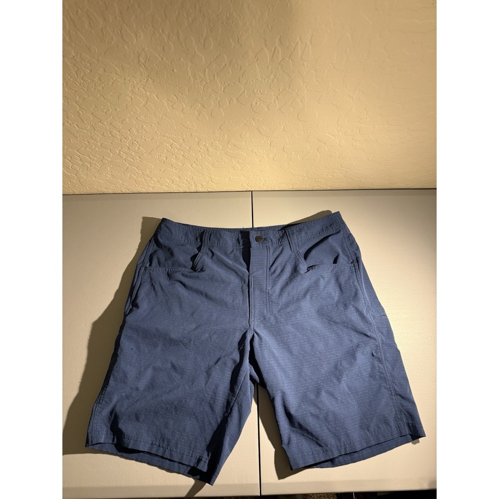Kuhl Upriser Shorts Mens 34 Blue Hiking Outdoors Lightweight 5180